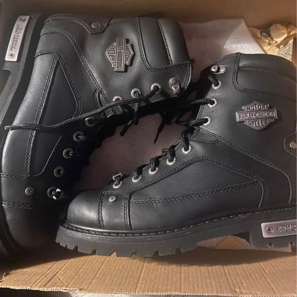 Harley boots , never worn - Picture 1 of 4